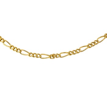 9ct gold 4.4g 16 inch figaro Chain